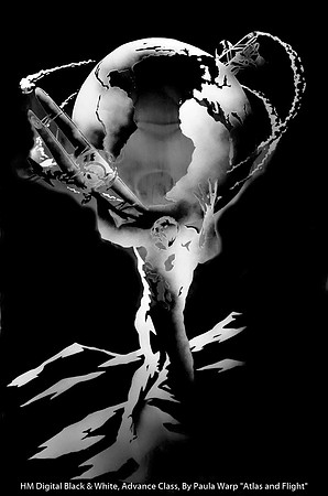 HM Digital B&W Advance Class By Paula Warp - "Atlas and Flight"