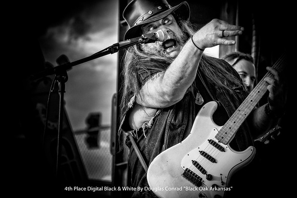 4th Place Digital B&W By Douglas Conrad - "Black Oak Arkansas"