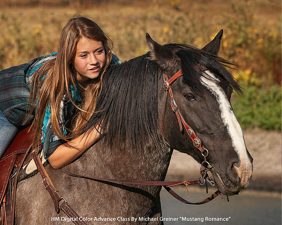 HM Digital Color Advance Class by Michael Greiner - "Mustang Romance"