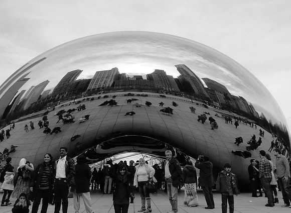 2nd, Danielle Metzger, "Chicago's Cloud Gate"