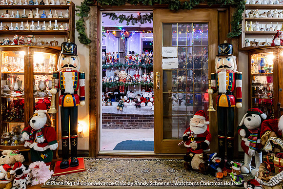 1st Place Digital Color Advance Class by Randy Schoener - Watchorns Christmas House